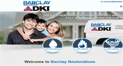 Desktop Screenshot of barclayrestorations.ca